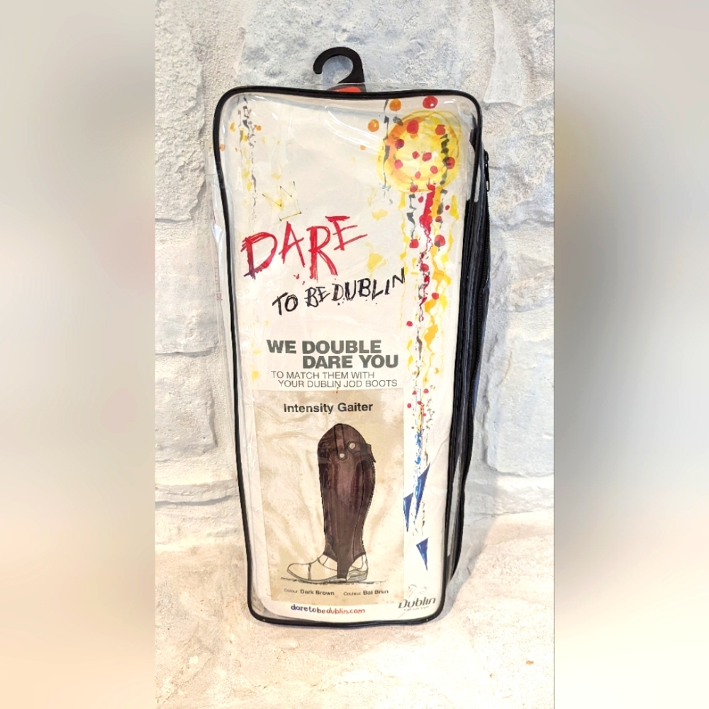 Dublin Leather Gaiter Half Chaps